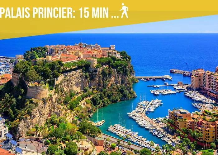 Sea View 5 Minutes From Monaco And The Lägenhet