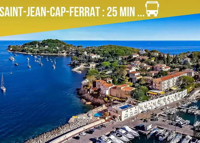 Lägenhet Sea View 5 Minutes From Monaco And The Cap-d'Ail